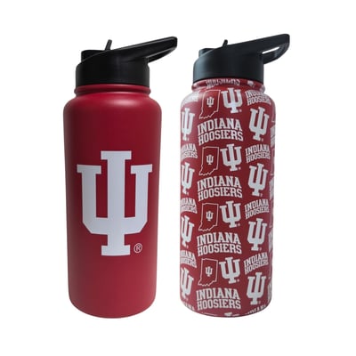 Indiana Hoosiers Pegasus Game Day Duo 41oz. Stainless Steel Water Bottle Set
