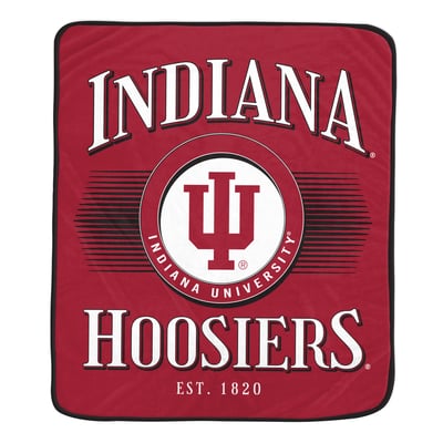 Indiana Hoosiers Pegasus Spotlight Arch 60" x 70" Ultra Soft Throw Blanket