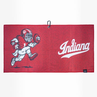 Indiana Hoosiers SWAG Golf 16" x 30" Golf Towel