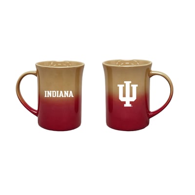 Indiana Hoosiers The Memory Company Two-Pack 15oz. Ceramic Ombre Mug Set