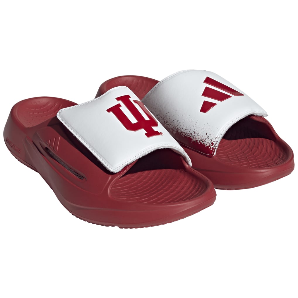 Indiana Hoosiers Lightblaze Slide Mens Size 13 Womens 14 Sandals Crimson Red adidas Men main image 2