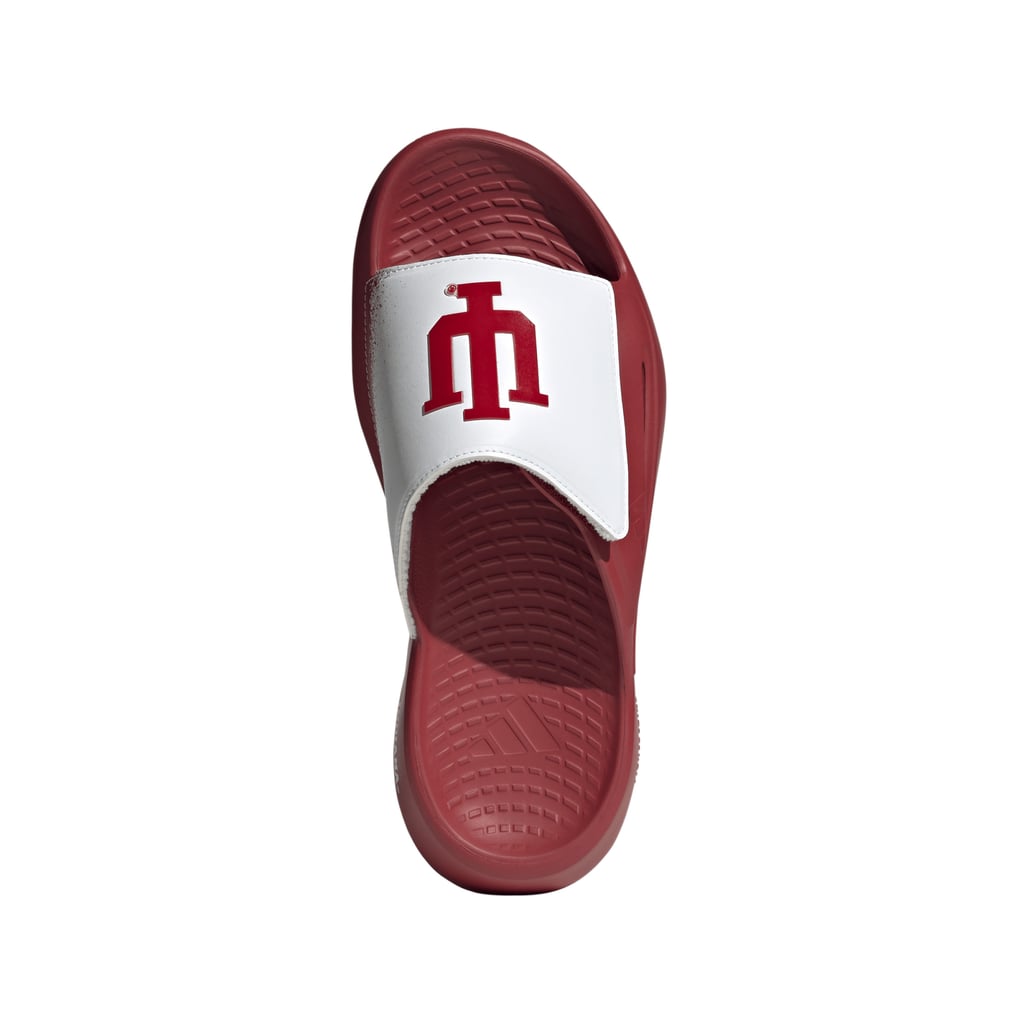 Indiana Hoosiers Lightblaze Slide Mens Size 12 Womens 13 Sandals Crimson Red Indiana Hoosiers adidas Unisex Lightblaze Slide Sandals  main image 4