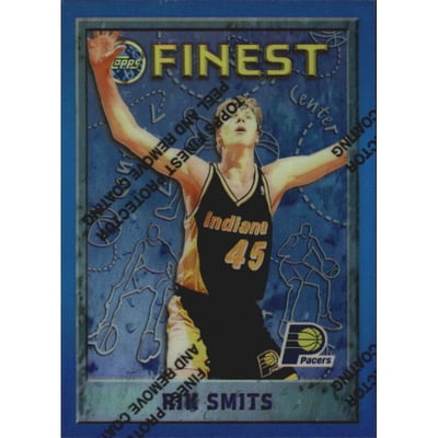 1995-96 Finest Refractors #194 Rik Smits