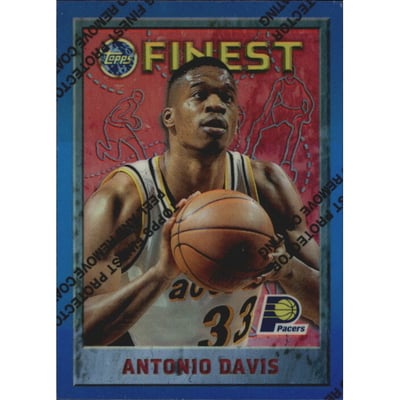 1995-96 Finest Refractors #211 Antonio Davis