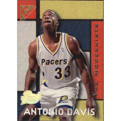1995-96 Topps Gallery Player's Private Issue #27 Antonio Davis