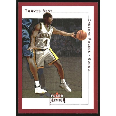 2001-02 Fleer Premium Star Rubies #120 Travis Best