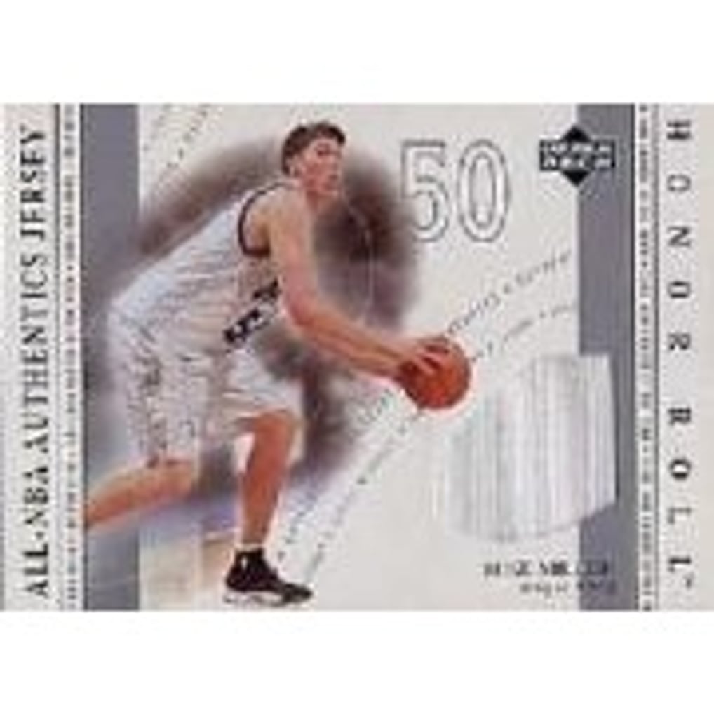 2001-02 Upper Deck Honor Roll All-NBA Authentic Jerseys #14 Mike Miller