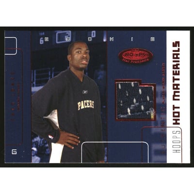 2002-03 Hoops Hot Prospects Red Hot Materials #35 Fred Jones