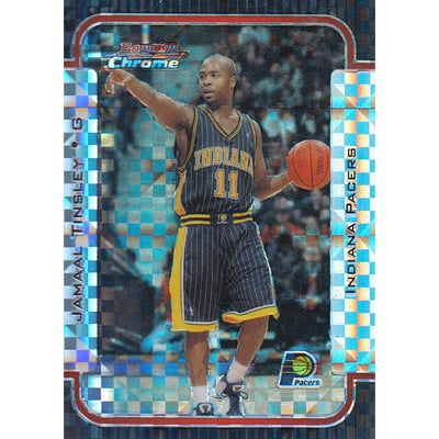 2003-04 Bowman Chrome X-fractors #98 Jamaal Tinsley