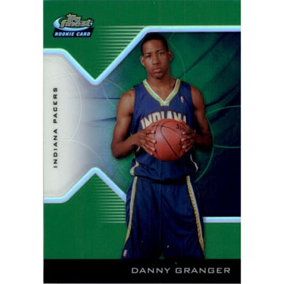 2004-05 Finest Refractors Green #207 Danny Granger