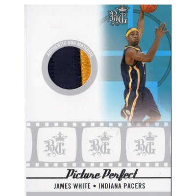 2006-07 Topps Big Game Picture Perfect Patches #JW James White