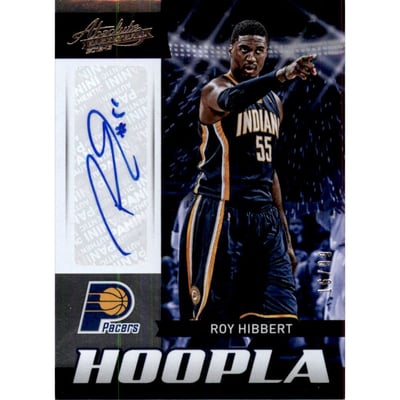 2012-13 Absolute Hoopla Autographs #33 Roy Hibbert/99