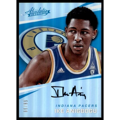 2017-18 Absolute Memorabilia Rookie Autographs #32 Ike Anigbogu
