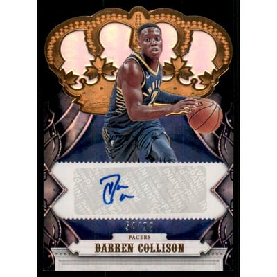 2017-18 Crown Royale Crown Autographs #65 Darren Collison/99