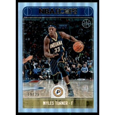 2017-18 Hoops Artist Proof #152 Myles Turner