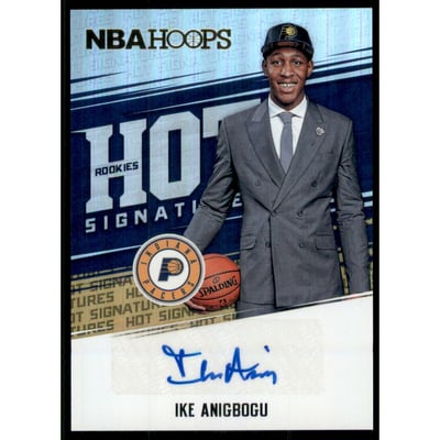 2017-18 Hoops Hot Signatures Rookies #38 Ike Anigbogu