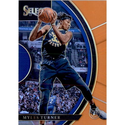 2017-18 Select Prizms Orange #10 Myles Turner