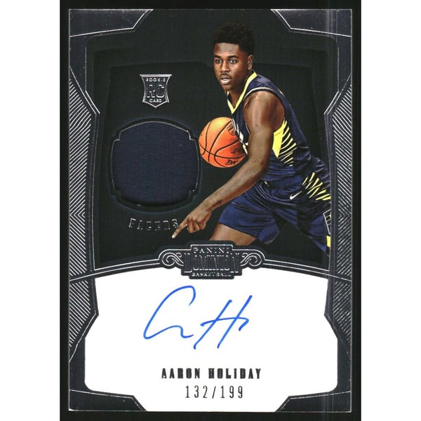 2018-19 Panini Dominion #149 Aaron Holiday JSY AU