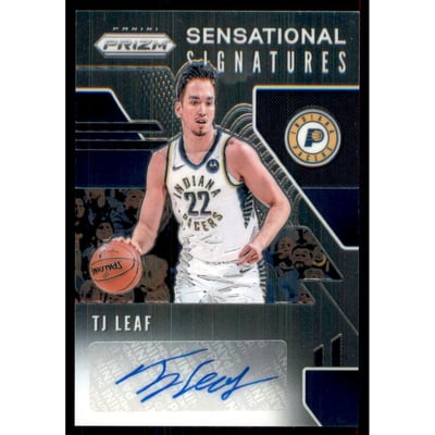 2019-20 Panini Prizm Sensational Signatures #28 TJ Leaf