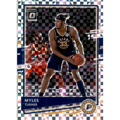 2020-21 Donruss Optic Checkerboard #38 Myles Turner