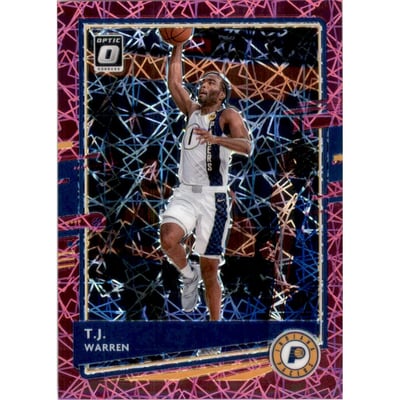 2020-21 Donruss Optic Pink Velocity #24 T.J. Warren