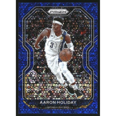 2020-21 Panini Prizm Prizms Fast Break Blue #74 Aaron Holiday