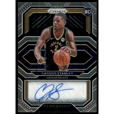 2020-21 Panini Prizm Rookie Penmanship #28 Cassius Stanley