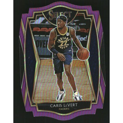 2020-21 Select Prizms Purple Die Cut #163 Caris LeVert