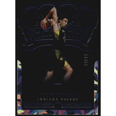 2021-22 Crown Royale Crystal Blue #81 Chris Duarte