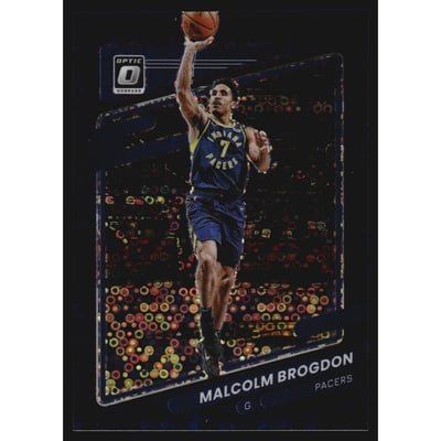 2021-22 Donruss Optic Fast Break Purple #23 Malcolm Brogdon