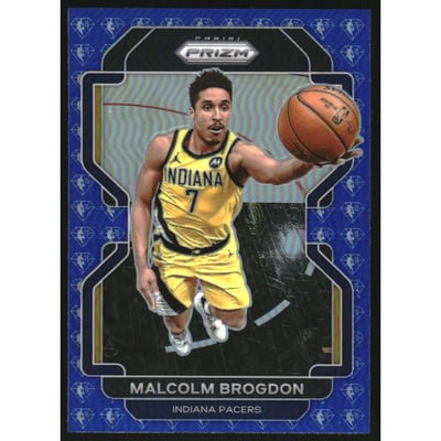 2021-22 Panini Prizm Prizms NBA 75th Anniversary #135 Malcolm Brogdon