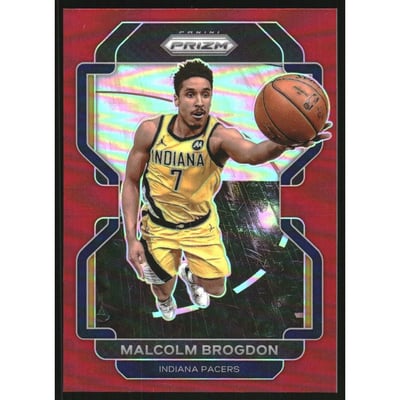 2021-22 Panini Prizm Prizms Red #135 Malcolm Brogdon