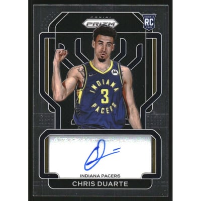 2021-22 Panini Prizm Rookie Signatures #13 Chris Duarte