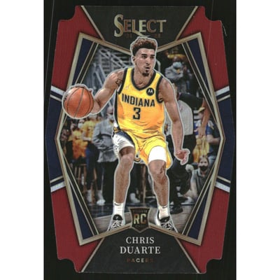 2021-22 Select Prizms Maroon Die Cut #146 Chris Duarte