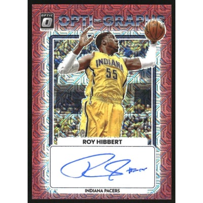 2022-23 Donruss Optic Opti-Graphs Choice #50 Roy Hibbert