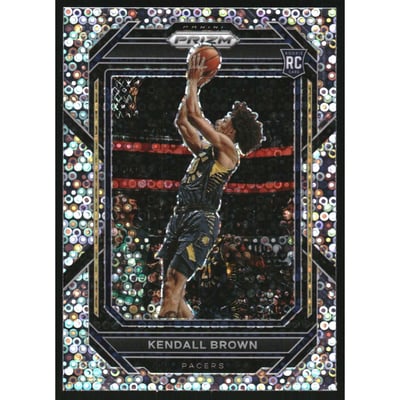 2022-23 Panini Prizm Prizms Fast Break #225 Kendall Brown