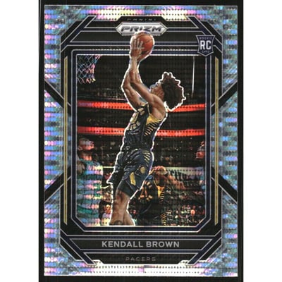 2022-23 Panini Prizm Prizms Pulsar #225 Kendall Brown