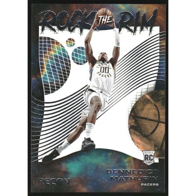 2022-23 Panini Recon Rock the Rim #18 Bennedict Mathurin
