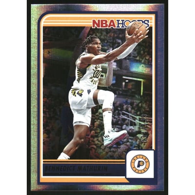 2023-24 Hoops Premium Box Set #31 Bennedict Mathurin