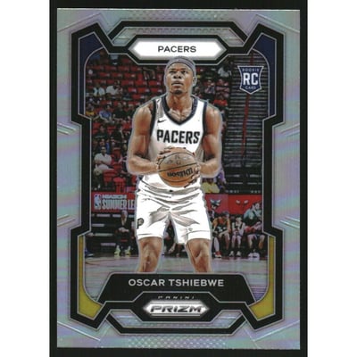2023-24 Panini Prizm Prizms Silver #292 Oscar Tshiebwe