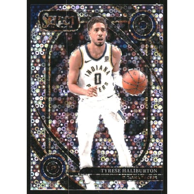 2024-25 Select Disco Prizms #220 Tyrese Haliburton