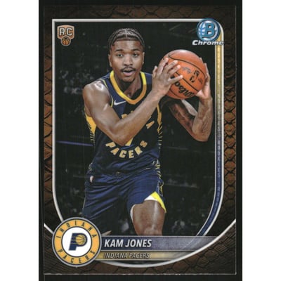 2025-26 Bowman Chrome Reptilian Refractors #BCV39 Kam Jones