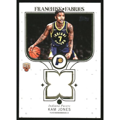 2025-26 Topps Franchise Fabrics #FFKO Kam Jones