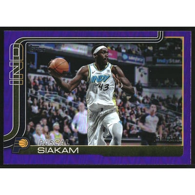 2025-26 Topps Purple Rainbow #53 Pascal Siakam