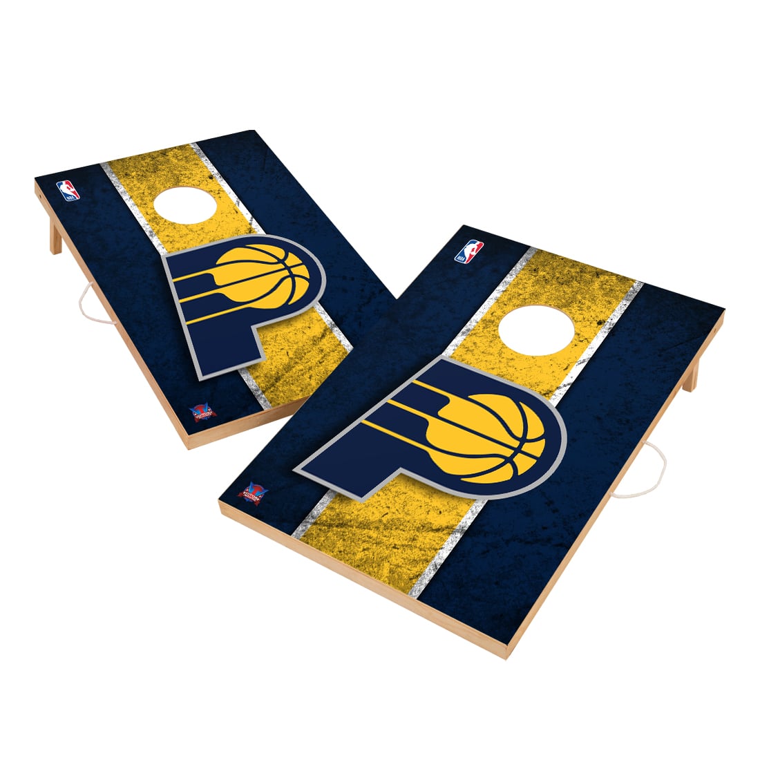 Indiana Pacers 2' x 3' Solid Wood Cornhole Board Set