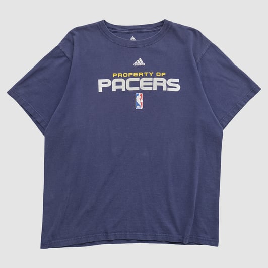 Indiana Pacers Adidas 2010s T-shirt - Navy - M by Fanatics Real Vintage