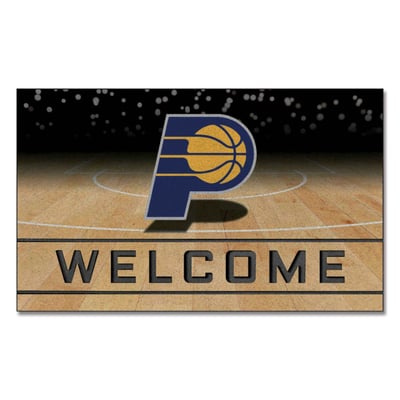 Indiana Pacers Logo Brands 18" x 30" Crumb Rubber Door Mat