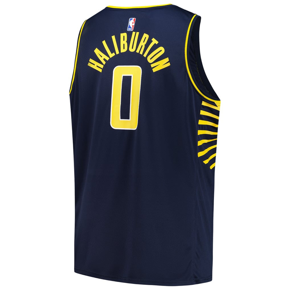 Men's Indiana Pacers Tyrese Haliburton Fanatics Navy Big & Tall Fast ...