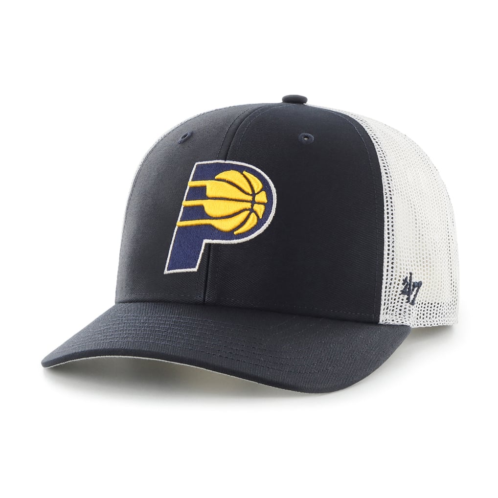 Indiana Pacers '47 Primary Logo Trucker Adjustable Hat - Navy
