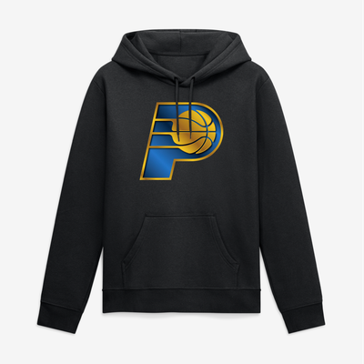 Indiana Pacers Big & Tall Forged Mascot Hoodie - Black